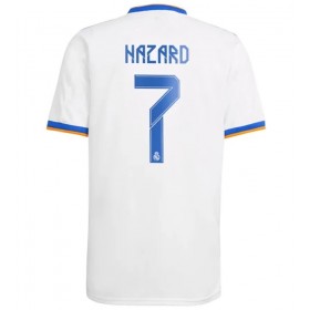 Jalkapallo Pelipaidat Real Madrid Eden Hazard 7 Kotipaita 2021-2022 Lyhythihainen